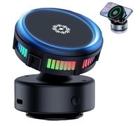Generico Techgoplus Phone Holder, Techgoplus New 3 in 1 Ultra Phone Holder for Car, 360° Adjustable Car Mount, with Strong Suction Cup, Universal for All Smartphones (Black)