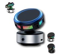 Generico Techgoplus Phone Holder, Techgoplus New 3 in 1 Ultra Phone Holder for Car, 360° Electric Vacuum Suction, Car Electric Suction Cup CellPhone Holders, for All Smartphones (Silver)