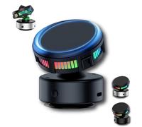 Generico Techgoplus Phone Holder, Techgoplus New 3 in 1 Ultra Phone Holder for Car, 360° Electric Vacuum Suction, Car Electric Suction Cup CellPhone Holders, for All Smartphones (Black)