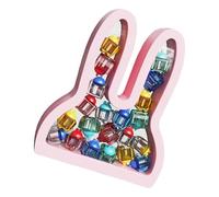 Generico Teeth Box Set, Tooth Keepsake Pack Kit, with 3.4cm Growth Memory System Set, Bunny Shape Storage Build Sets, Modern Kids Design Style, Quality Storage Build Sets, for Indoor Home Use Kit
