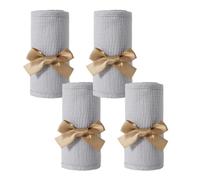 Generico Teething Rail Guard Wrap | 2-Piece Adjustable Cotton Gauze Crib Rail Protector | Soft Railing Cover | for Bedroom Living Room Nursery Crib Bedding Safety Teeth Care Protection Gear