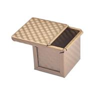 Generico Teglia quadrata for plumcake con coperchio, stampo for toast, pane
