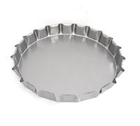 Generico TEGLIA TEGAME PER FOCACCIA BARESE TONDA IN FERRO PER FORNO D.36 X 5,5 Cm