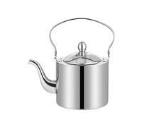 Generico Teiera in Acciaio da Tè | Con Filtro Fine, Beccuccio Lungo E Bollitore,Bollitore | per Cucina, Campeggio, Viaggio, Ufficio, Casa, Caffè e Acqua