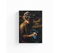Generico Tela Napoli 30x40 con Beffa - Quadro Celebrativo 4° Scudetto | Stampa Artistica Città di Napoli | Arredo Tifoso| Idea Regalo Napoli Calcio | Fede, Calcio e Passione