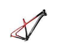 Generico Telaio for bicicletta 29er 148mm in alluminio 29 conico for gare di resistenza, colore sfumato, mountain bike Boost(Black-Red,29-L)