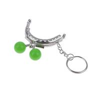 Generico Telaio in Metallo della Borsa Telaio Portamonete in Metallo da 2 Pezzi for Borsa con Portachiavi Hardware Chiusura a Bacio sulla Portafoglio Pochette Accessori Cucire(Type-07)