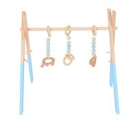Generico Telaio Palestrina Neonato | Palestra Giocattolo per Bambini | Struttura Palestrina Neonato Legno | Palestra in Legno per Bambini Montessoris Convient Aux Bébés De 0 À 12 Mois