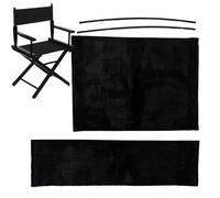 Generico Telaio Sedia Regista - Kit Coprisedile Per Picnic | Tela Morbida e Durevole per Spiaggia Giardino Campeggio Patio Trucco Parchi Pubblici Esterni