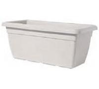 Generico Telcom Vaso Cassetta in plastica MOD. Giunone Colore Bianco Perla cm 100x45x40