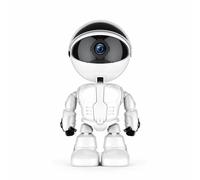 Generico TELECAMERA DI SICUREZZA IP SENZA FILI DA 5MP VIDEOCAMERA HD WIFI ROBOT DOMESTICO