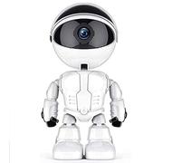 Generico Telecamera Spia WiFi Interno, Robot con Telecamera Spia Nascosta per Videosorveglianza, Senza Fili, Sicurezza Domestica, Microcamera Spia per Casa Spy Cam con Rilevamento di Movimento