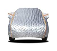 Generico Telo Antigrandine per Auto per Mercede s-Benz Classe C 200,Telo Copriauto con Cerniera Impermeabile Traspirante Esterno Cotone Ispessito Copertura Auto Anti-Vento(Silver)