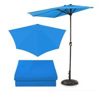 Generico Telo di Ricambio Ombrellone, Half Round Umbrella Ricambio Top
