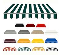 Generico Telo Di Ricambio per Tenda Da Sole 4x3m,3x2m,5x3m,4x2,5m,Telo Parasole in Poliestere Idrorepellente Con Mantovana,Telo Di Ricambio per Tende Da Sole per Balconi E Patii