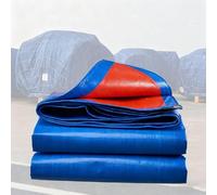 Generico Telo Impermeabile Protettivo Blu Telone PVC Occhiellato 2m 3.0m 4.0m 5m 6m 7m 8m 9m 10m Teloni Ombreggiante Esterno per Barche, Legno, Piscina, Mobili da Giardino, Auto(6x15m)
