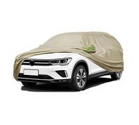 Genérico Telo per auto in tessuto Oxford per tutte le condizioni atmosferiche, per Volkswagen Atlante, copertura totale, protezione UV, impermeabile, con cerniera laterale (600D giallo, per 2018-2025
