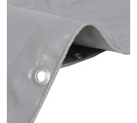 Generico Telone 650 g/m² 3,5x5 m Grigio,Grigio,12.4kg,144891