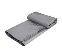 Generico Telone Grigio Resistente per Tenda, Ideale per Campeggio, Giardino e Altri spazi Esterni, con Occhielli, Disponibile nelle Misure 3x3 m e 4x4 m, Spessore 0,40 mm (Dimensioni: 2x4,5