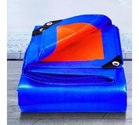 Generico Telone Impermeabile per Esterno 2.5m 3.5m 4.5m 5m 6m 7m 8m 9m Teloni Occhiellato Blu, Telo Protettivo per Barche, Auto, Legna(3x7.5m)