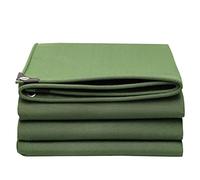 Generico Telone Impermeabile Resistente per Esterni, Spessore 0,75 mm, in Tessuto Oxford, Telo di Copertura 5x8 m, Telo Protettivo per Il Pavimento con Occhielli rinforzati, Verde (dimensio