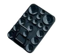 Generico Telvo di aspirazione del telefono in silicone, supporto per telefono della del silicone | Coppa supporto per la custodia | Porta di adsorbimento forte regolabile, per cellula
