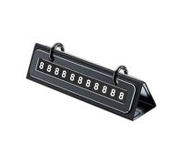 Genérico Temporary Phone Number Plate, Moving Parking Phone Number Card Plate, Temporary Stop Car Decoration, Modern Desk Calendar For Sedan Truck Caravan Mall Garage Lawn Roadsid