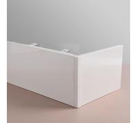 Generico Tenda a Rullo Oscurante in Lega di Alluminio - Elegante Pannello Decorativo per Montaggio a Parete/soffitto per Tende a Rullo, Design Senza binari, Soluzione Elegante per Il Trattamento dell