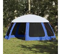 Generico Tenda da Piscina con Patta Rimovibile&Pareti in Rete 510x510 cm,Blu,14.97kg,4100634