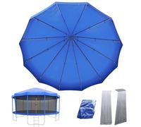 Generico Tenda da Sole per Trampolino, Copertura per Trampolino con Telaio per Trampolini da 6ft, 8ft, 10ft, 12ft, 14ft, 16ft, Tetto di Copertura Parasole per Sport All'aperto - Parasole(6ft)