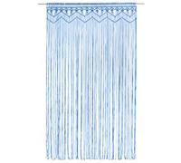 Generico Tenda macramè Blu 140x240 cm in Cotone,Trattamenti per finestre,Tende e tendaggi-323988