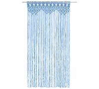 Generico Tenda macramè Blu 140x240 cm in Cotone,Trattamenti per finestre,Tende e tendaggi-323989