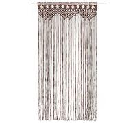Generico Tenda macramè Grigio Talpa 140x240 cm in Cotone,Trattamenti per finestre,Tende e tendaggi-323983