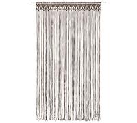 Generico Tenda macramè Grigio Talpa 140x240 cm in Cotone,Trattamenti per finestre,Tende e tendaggi-323981
