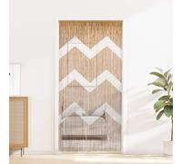 Generico Tenda per Porta Antinsetti Multicolore 200 x 100 cm bambù,Arredo,Trattamenti per finestre,Rete per zanzare-42030044