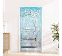 Generico Tenda per Porta Antinsetti Multicolore 200 x 100 cm bambù,Arredo,Trattamenti per finestre,Rete per zanzare-42030052
