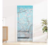 Generico Tenda per Porta Antinsetti Multicolore 200 x 90 cm bambù,Arredo,Trattamenti per finestre,Rete per zanzare-42030051