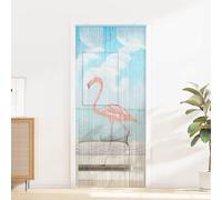 Generico Tenda per Porta Antinsetti Multicolore 200 x 90 cm bambù,Arredo,Trattamenti per finestre,Rete per zanzare-42030049
