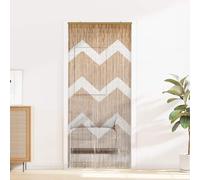 Generico Tenda per Porta Antinsetti Multicolore 200 x 90 cm bambù,Arredo,Trattamenti per finestre,Rete per zanzare-42030043