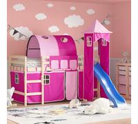 Generico Tende per Letto a Soppalco con Tunnel e Torre Rosa,Letti e Accessori,Accessori per Letti e telai per letto-835921