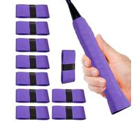 Generico Tennis Grip Tape - PU120CM Sud Assorbente Avvolgimento | 10 Pezzi impugnature per Racchetta per Badminton con Texture Non Slip, Baseball, Pickleball, Nastro a Presa di | per la Pratica