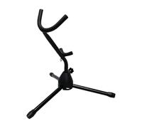 Generico Tenor Saxophone Stand - Portable Sax Tripod Foldable, Adjustable Stable Support | Professional Gear For Jazz Orchestra Home School Performance Practice And Studio Music