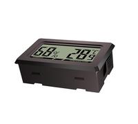 Generico Termometro per Ambienti - Monitor Digitale di Temperatura e Umidità, Igrometro Digitale Termometro per Interni, Misuratore di Umidità per Cameretta, Terrario, Incubatrice, Serra