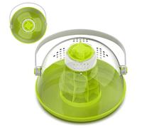 Generico Terrario per rettili lucertole - Gabbia in resistente in ABS, mini habitat per animali domestici, recinzione sicura ventilata, stile vasca di allevamento | facile per interni ed esterni