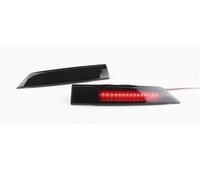 Generico Terza Luce Freno Posteriore 2 Pezzi Per Ford Per Transit Per Custom 2016-up 12V LED 3rd Third Luce Freno Posteriore High Level Mount Stop Lamp Accessori OEM # 2009953(Smoked Lens)