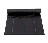 Generico Tessuto Barriera Contro Le Erbacce - da Giardino da 1,6x164 Piedi, Telo Blocca Resistente, Tessuto Resistente per Copertura del Terreno per Aiuole, Giardini Fioriti, Fattorie, Vivai, Percor