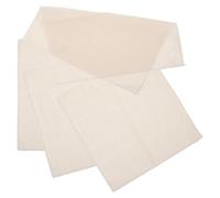 Generico Tessuto da Ricamo in Lino Beige 4 Pezzi per Punch Needle, Tessuto Creativo e Pratico per Progetti di Ricamo e Fai da Te