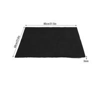 Generico Tessuto filtrante for purificatori d'aria HEPA, in 3 dimensioni, spessore 3 mm, colore nero, for condizionatori d'aria, carbone attivo, accessori(60x80CM)