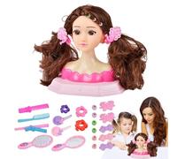 Genérico Testa di bambola per lo styling dei capelli: Bellezza, Trucco e Acconciatura per, simulazione | di simulazione di trucco colorato per la Giornata dei Bambini, Azione