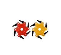 Generico Testa for tagliaerba Testine for tagliaerba ad Alta Resistenza Accessorio for tagliaerba Teste for tagliaerba Multiuso Tosaerba(Red)